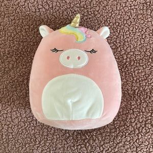 Pink Unicorn Squishmallow 8”